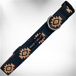 NEW! BLACK AZTEC Dog Collars and Leads