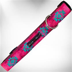 NEW! PINK AZTEC Dog Collars and Leads
