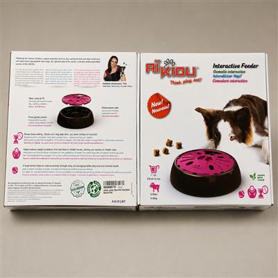 Aïkiou Junior Interactive Slow Feeder Small Dog Slow Feeder Puzzle Bowl