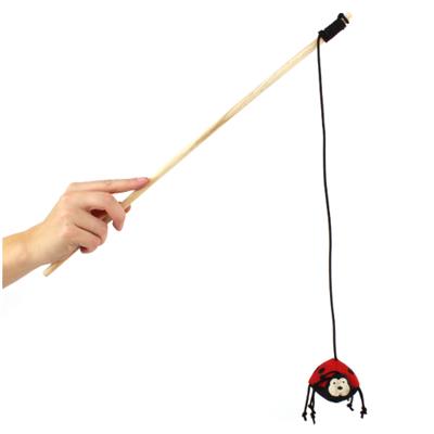 Beco Wand Cat Toy - Recycled Plastic Catnip Toy