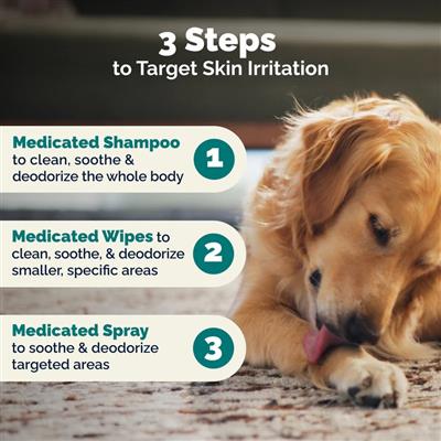 Dermabliss™ Advanced Vet Strength Medicated Anti-Bacterial & Anti-Fungal Shampoo, 16 fl oz