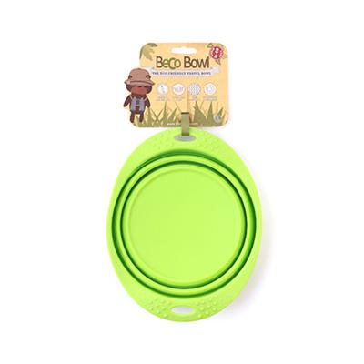 Beco Travel Bowl Large Foldable Dog Water Bowl Portable Silicone Bowl