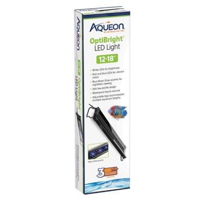 Aqueon LED OptiBright Light Fixture 1ea/12-18 in.