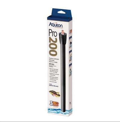 Aqueon Adjustable PRO Aquarium Heater 1ea/Up To 75 gal, 200 W