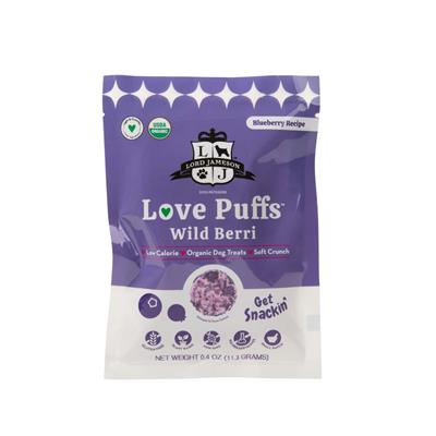 Lord Jameson Love Puff Assortment Grab-n-Go 12 ct Snack Packs + Display