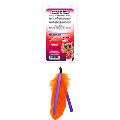 Meowijuana Meowijuana Purple Passion Whack 'n' Roll Compressed Catnip Ball with Cage 2oz