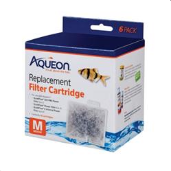Aqueon Replacement Filter Cartridges 1ea/Medium - 6 pk