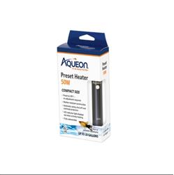 Aqueon Preset Aquarium Heater 1ea/Black, 150 W