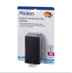 Aqueon Replacement Specialty Filter Pads Carbon, 1ea/10