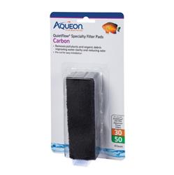 Aqueon Replacement Specialty Filter Pads Carbon, 1ea/30/50