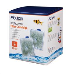 Aqueon Replacement Filter Cartridges 1ea/Large - 12 pk