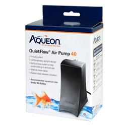 Aqueon QuietFlow Air Pump Black, 1ea/40