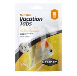 Seachem Laboratories Seachem NutriDiet Vacation Time-Released Tabs Fish Food 1ea/10 ct