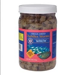 San Francisco Bay Brand Bacteria Free Tubifex Worms Freeze Dried Fish Food 113 g, 1ea/4oz.