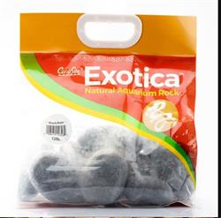 CaribSea Exotica Freshwater River Rock Black, 1ea/12 lb