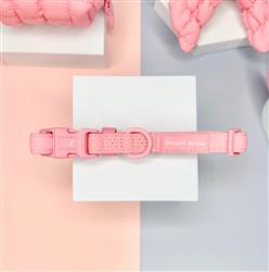 Strawberry Sorbet Quilted Collar