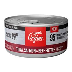Orijen Cat Entree Tuna Salmon Beef 3oz. (Case of 24)