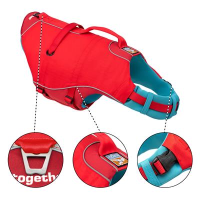 Surf N Turf Dog Life Jacket