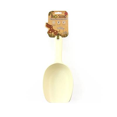 Beco Pets Eco-Friendly Food Scoop Bamboo Rice Husk Durable Pet Food Scoop BPA Free