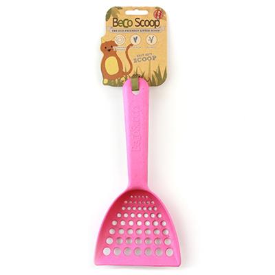Beco Pets Eco-Friendly Cat Litter Scoop Bamboo Rice Husk Durable Easy Sift Scoop