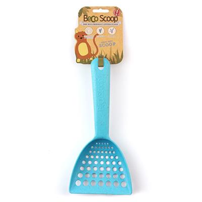 Beco Pets Eco-Friendly Cat Litter Scoop Bamboo Rice Husk Durable Easy Sift Scoop