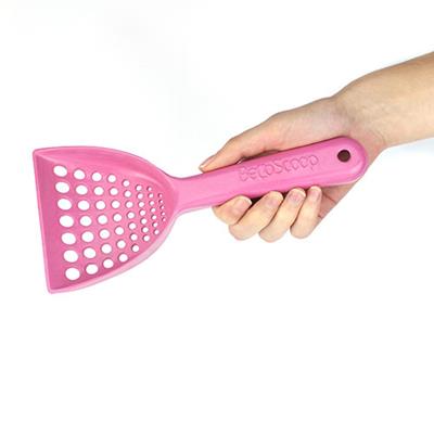 Beco Pets Eco-Friendly Cat Litter Scoop Bamboo Rice Husk Durable Easy Sift Scoop