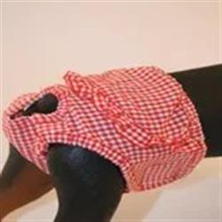 Red Check Panties