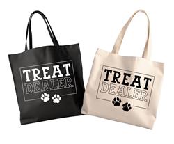 Tote Bag | Canvas Tote | WOVEN WEB HANDLES 12 oz Canvas |  TREAT DEALER