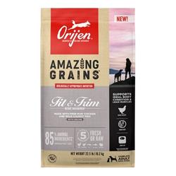 Orijen Dog Amazing Grains Fit & Trim 22.5Lbs