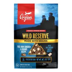 Orijen Dog Wild Reserve Free Run Chicken & Grains Recipe 12Lbs