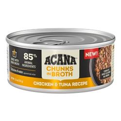 Acana Cat Grain Free Chunks In Broth Chicken & Tuna Recipe 5.5oz. (Case of 12)