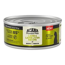 Acana Cat Grain Free Lamb + Lamb Liver In Bone Broth 5.5oz. (Case of 12)