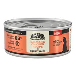 Acana Cat Grain Free Salmon + Chicken In Bone Broth 5.5oz. (Case of 12)
