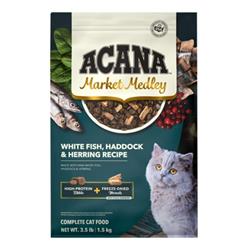 Acana Cat Market Medley Grain Free Fish + Freeze-Dried Fish Morsels 3.5Lbs