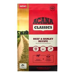 Acana Dog Classics Beef & Barley Recipe 22.5Lbs