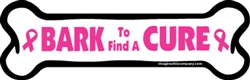 Bark To Find a Cure Bone Magnet