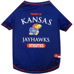 Kansas Jayhawks Dog Tee Shirt