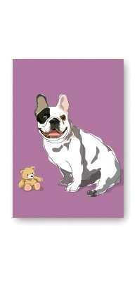 French Bulldog - Fridge Magnet