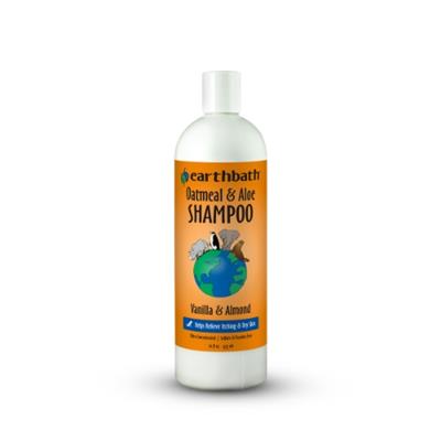 earthbath® Oatmeal & Aloe Itch Relief Shampoo, Vanilla & Almond, 16 oz