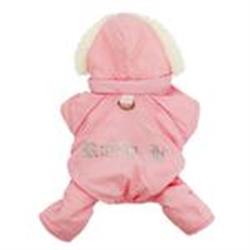 Ruffin It Dog Snowsuit - Pink