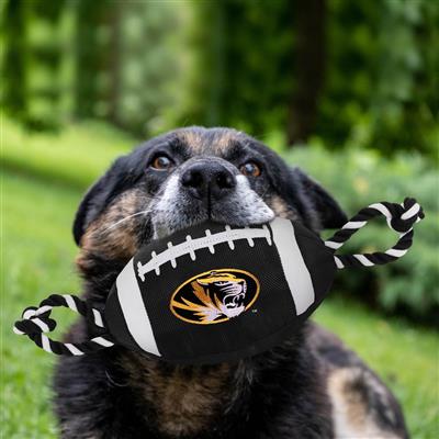 Missouri Tigers Rope Football Toy