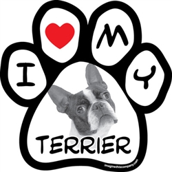 Paw Face Magnets - Terrier