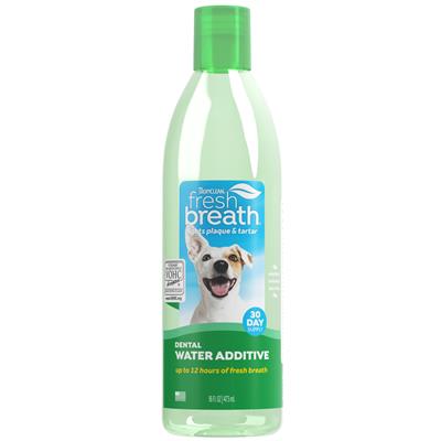 TropiClean Fresh Breath Dental Water Additive for Dogs, 16oz