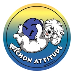 Bichon - Attitude Magnets Collection