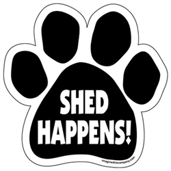 Shed Happens! Paw Magnets