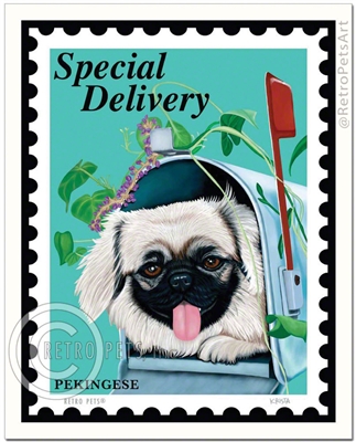 Special Delivery Pekingese (Pekingese)