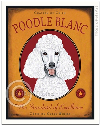 Poodle Blanc (Poodle) The Standard of Excellence