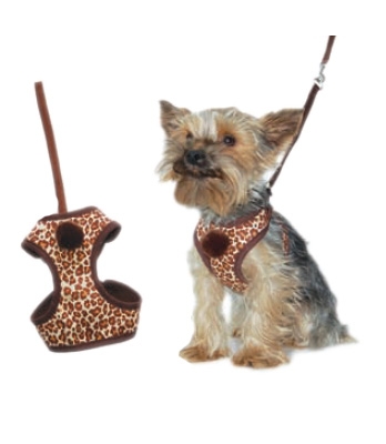 EasyGo Leopard Harness - Brown