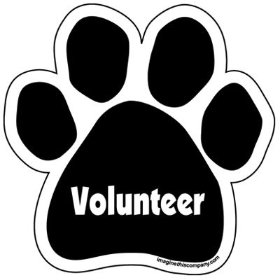Volunteer Paw Magnets
