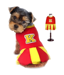 Cheerleader Dog Costume